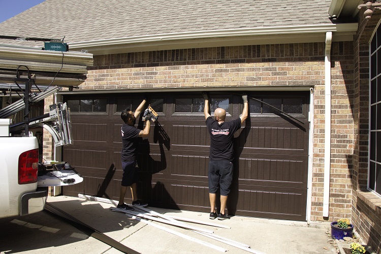 Garage door installation 3